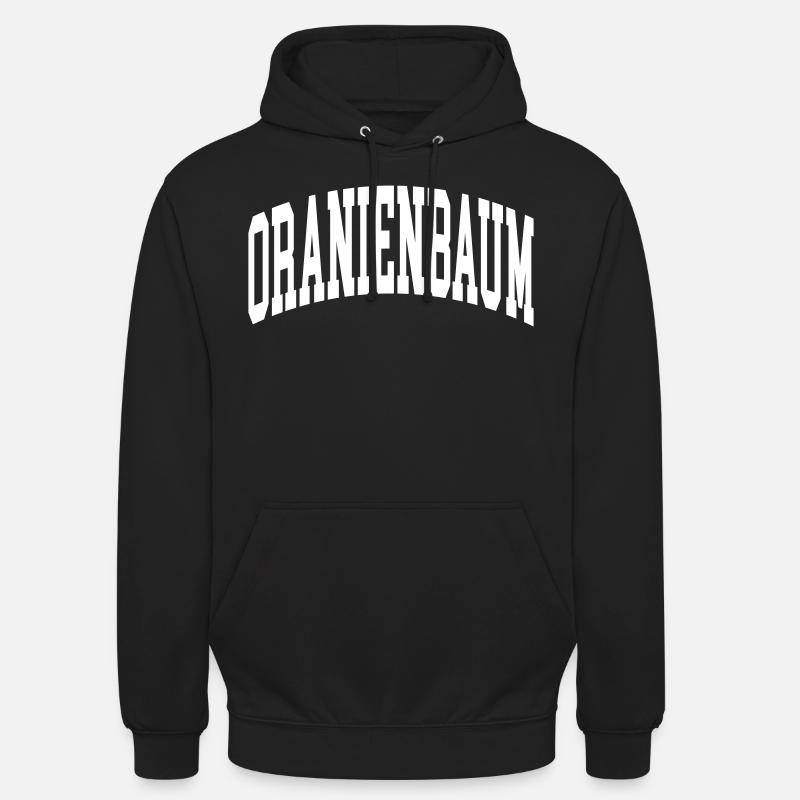 Oranienbaum - Sweat-shirt à capuche unisexe - noir