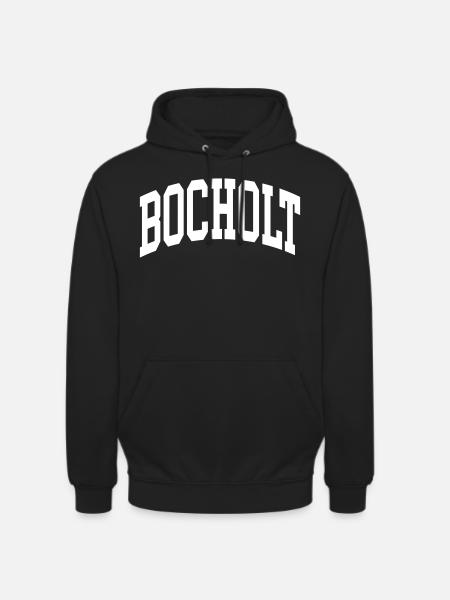 Bocholt - Sweat-shirt à capuche unisexe - noir
