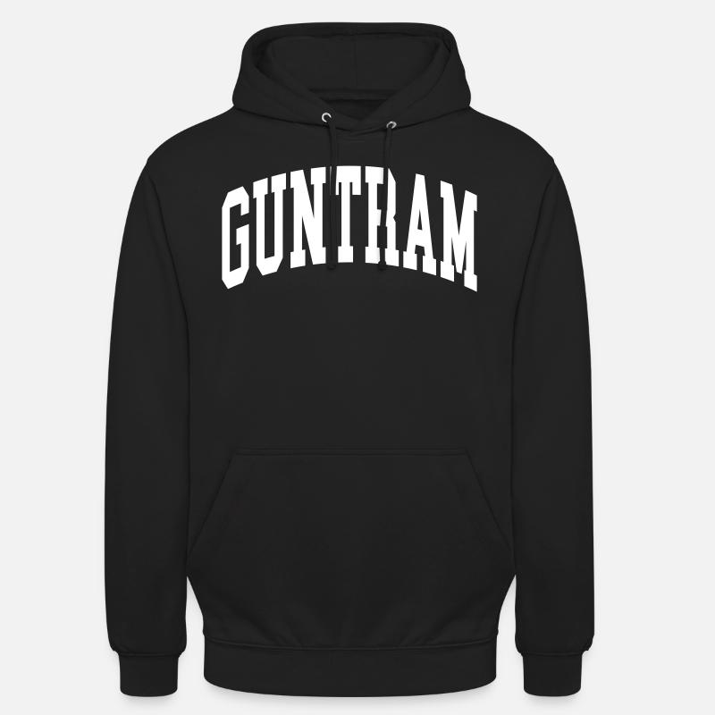 Tramway de Guntram - Sweat-shirt à capuche unisexe - noir