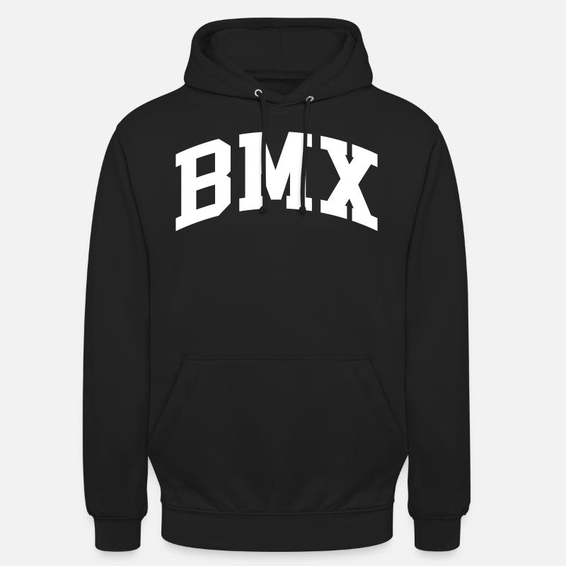Le BMX - Sweat-shirt à capuche unisexe - noir