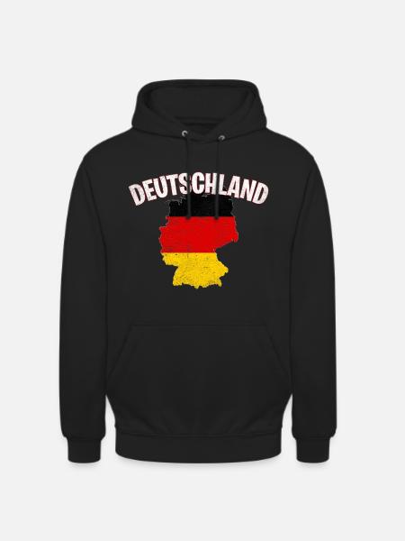 Deutschland - Unisex Hoodie - Schwarz