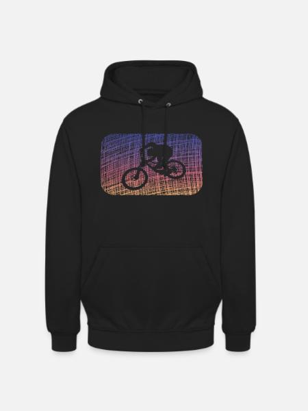 Biken - Unisex Hoodie - Schwarz