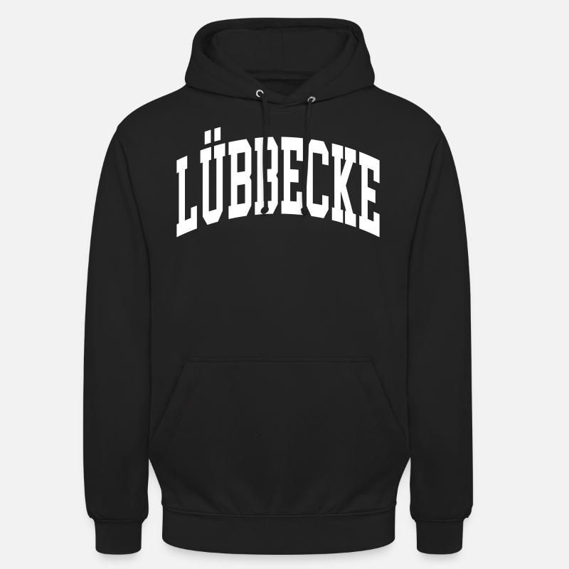 Lübbecke - Unisex Hoodie - Schwarz