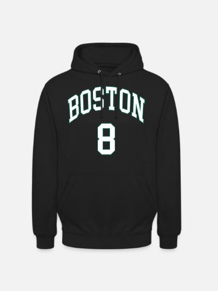 Boston 8 - Unisex Hoodie - Schwarz