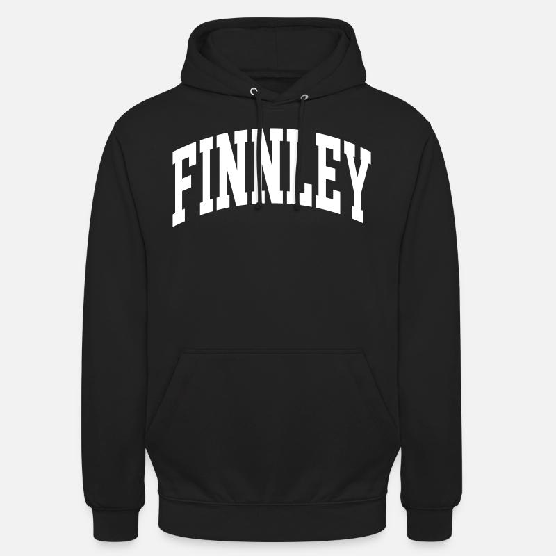 Finnley (en anglais seulement) - Sweat-shirt à capuche unisexe - noir