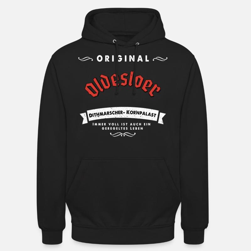 palais de maïs - Sweat-shirt à capuche unisexe - noir