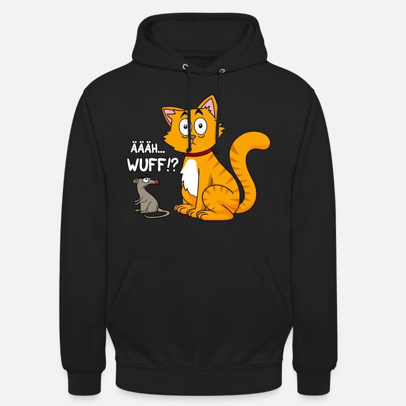 Ääh wuff - Unisex Hoodie - Schwarz