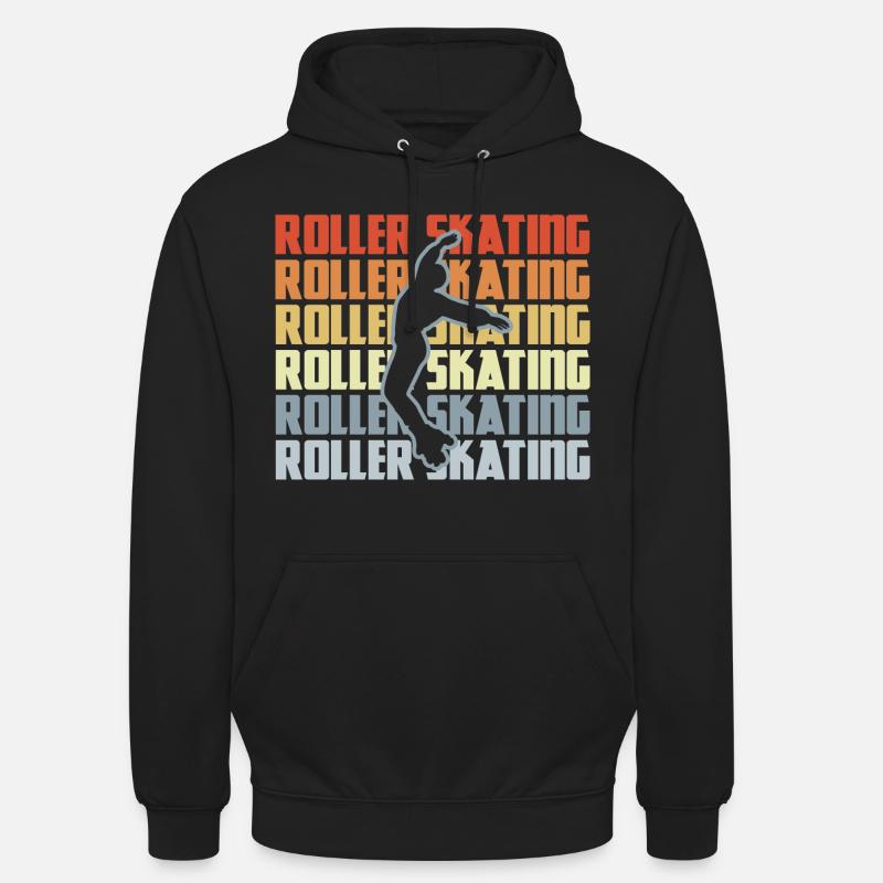 Roller Skating Disco - Sweat-shirt à capuche unisexe - noir