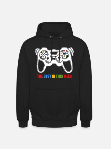 Gamer til spilkonsol - Hættetrøje unisex - sort