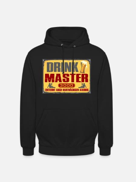 Drink Master - Unisex Hoodie - Schwarz