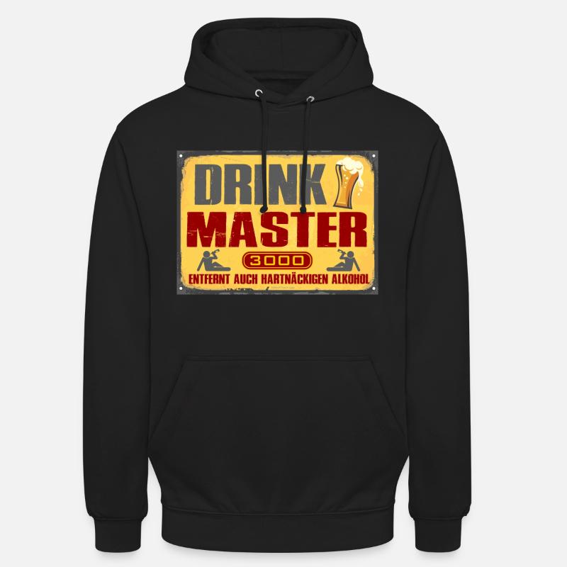 Drink Master - Unisex Hoodie - Schwarz