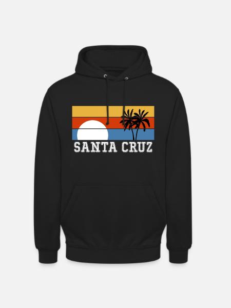 Santa Cruz - Unisex Hoodie - Schwarz