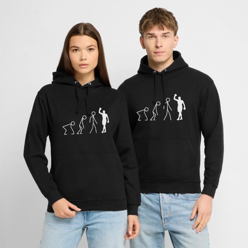 I can't I boxed - evolution boxer gift Unisex Hoodie
