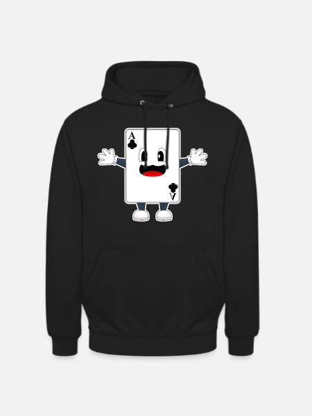 Poker Poker Cards - Unisex Hoodie - black