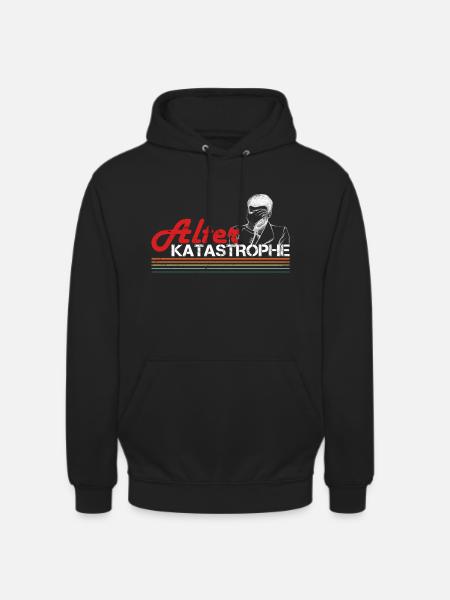 Alter Katastrophe Retro - Unisex Hoodie - Schwarz