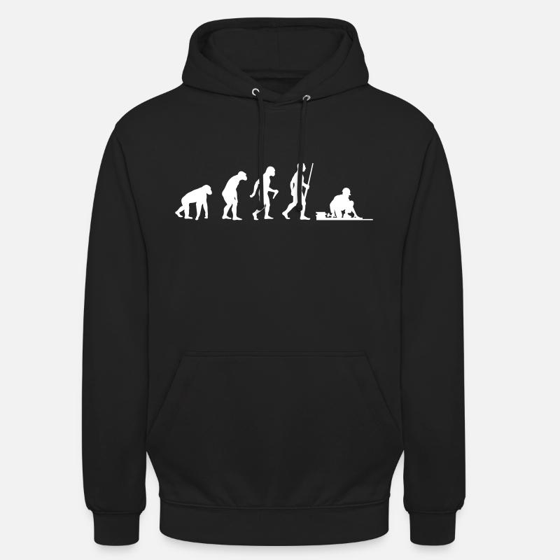 Bodenleger Evolution - Unisex Hoodie - Schwarz