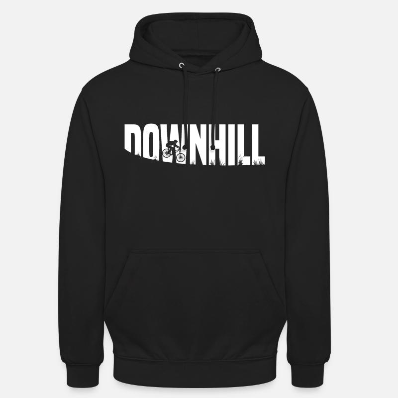 VTT Descente - Sweat-shirt à capuche unisexe - noir