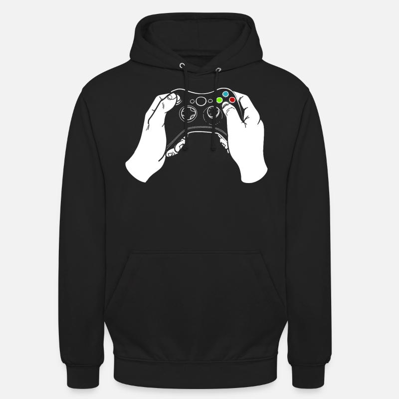 Gaming Controller - Unisex Hoodie - Schwarz