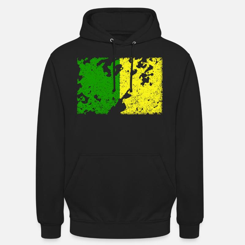 Drapeau Donegal, Leitrim et Meath - Sweat-shirt à capuche unisexe - noir