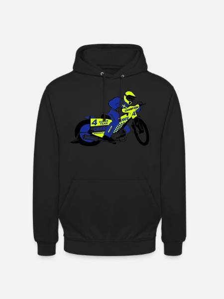Speedway Team Sweden - Unisex Hoodie - Schwarz