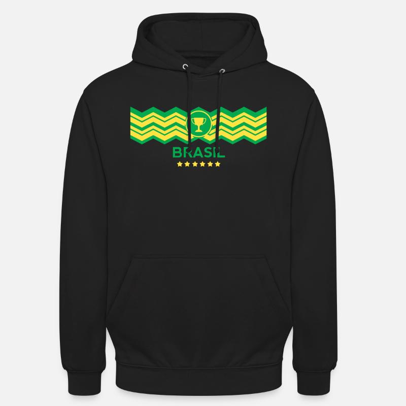 Campeão do mundo Brasil - Sweat-shirt à capuche unisexe - noir