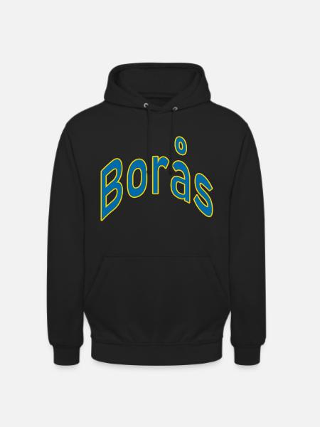 Borås - Unisex Hoodie - black