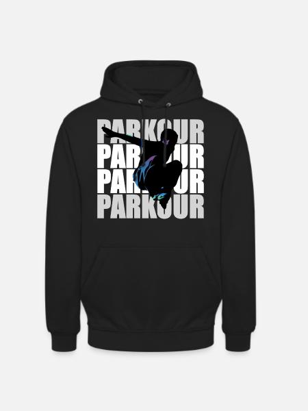 Parkour - Unisex Hoodie - black