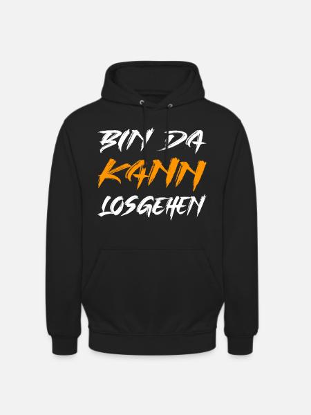 I'm ready to go - Unisex Hoodie - black