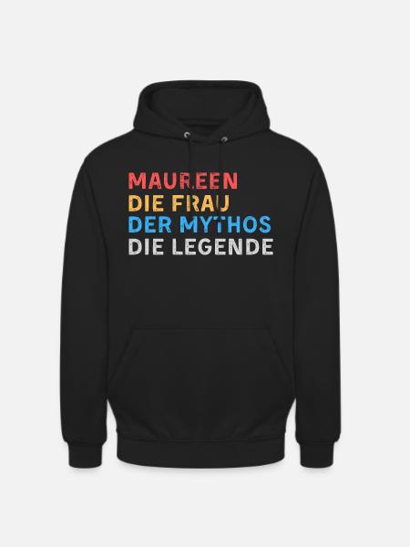Maureen Fau Mythos Legende - Unisex Hoodie - Schwarz