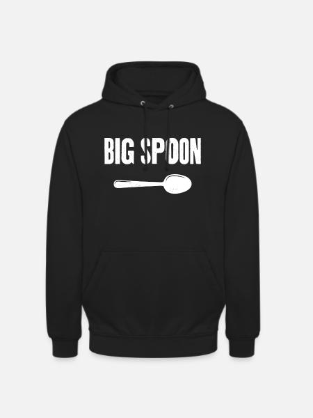 Big Spoon - Unisex Hoodie - black