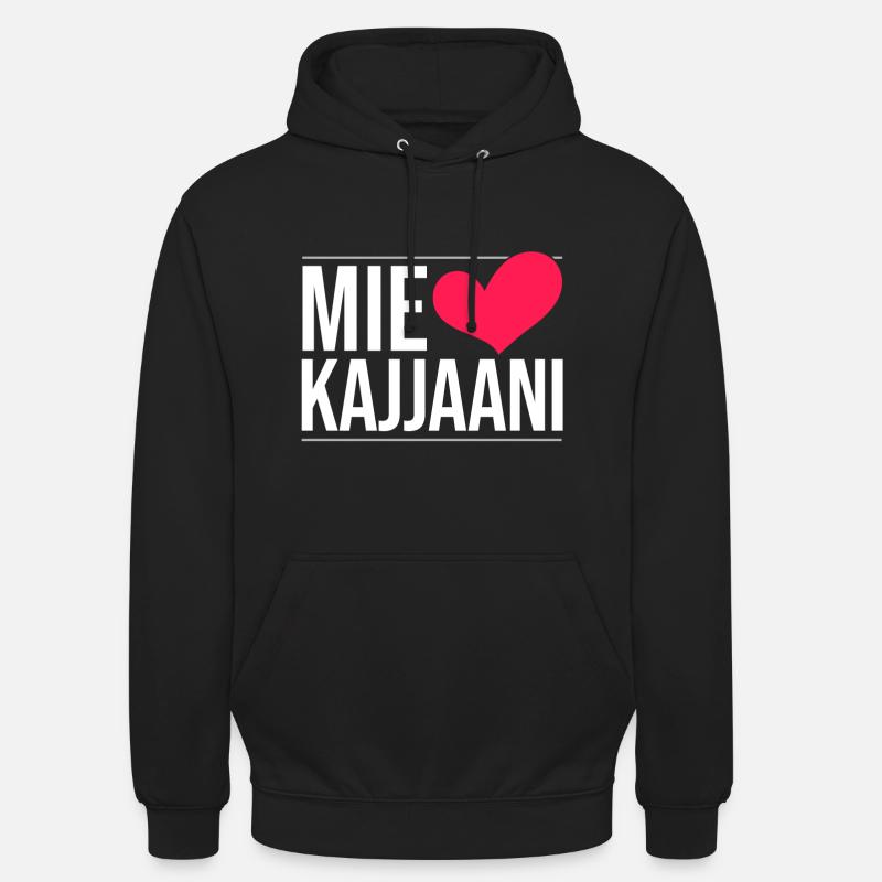 Mie Sydaen Kajjaani - Sweat-shirt à capuche unisexe - noir