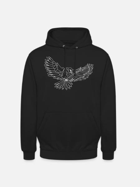 Bird of prey - Unisex Hoodie - black