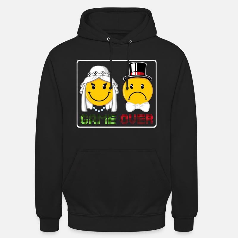 Game over - Luvtröja unisex - svart