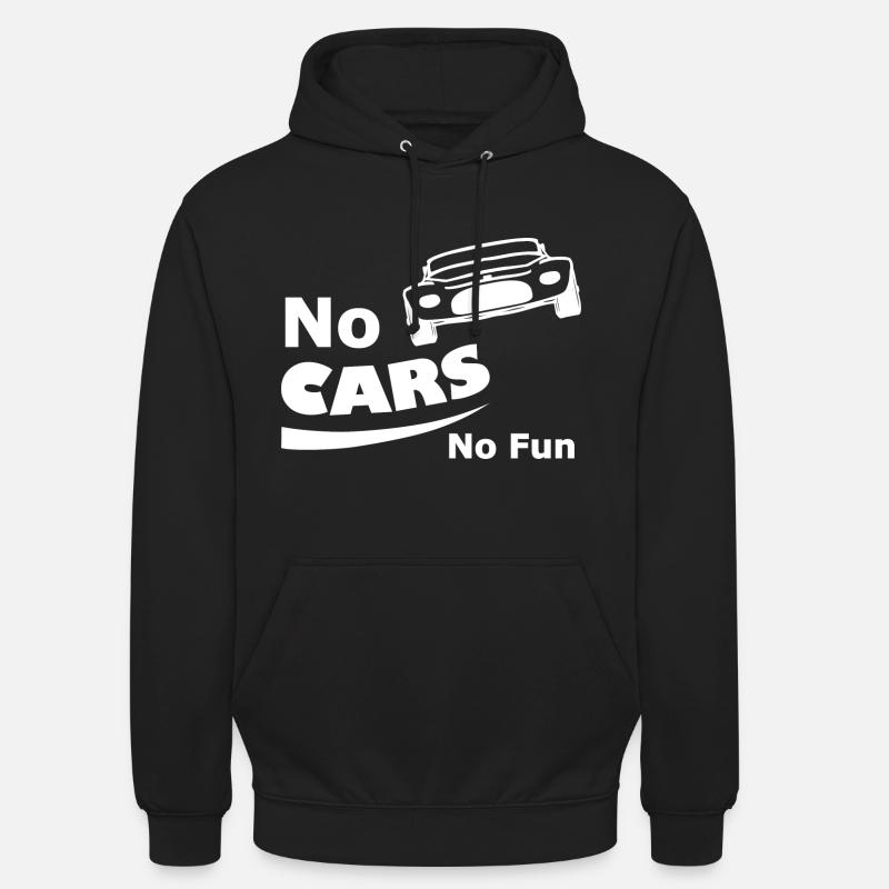 Les drôles de conducteurs - Sweat-shirt à capuche unisexe - noir