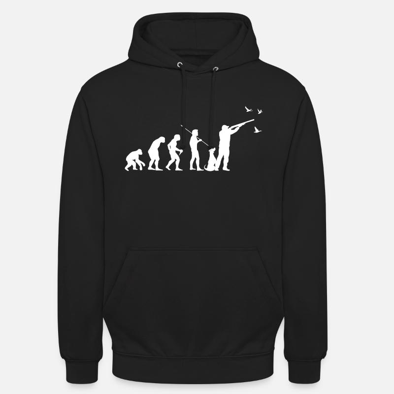 Chasse aux canards - Sweat-shirt à capuche unisexe - noir