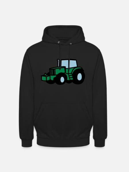 Traktor - Unisex Hoodie - Schwarz