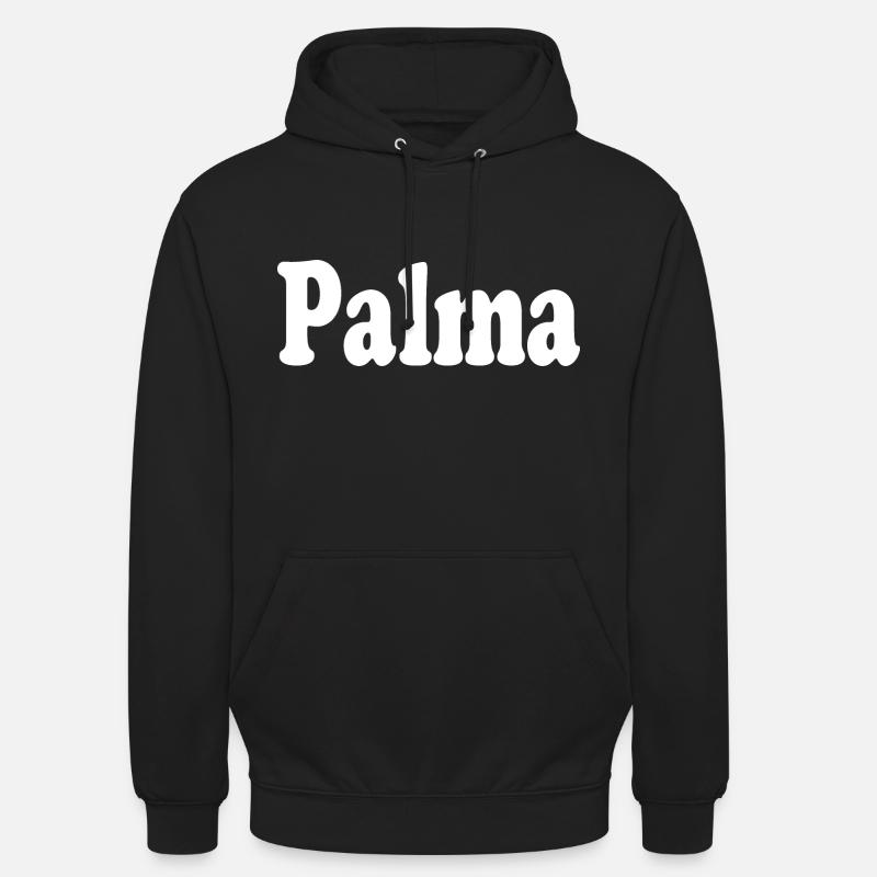 PALMA - Sweat-shirt à capuche unisexe - noir