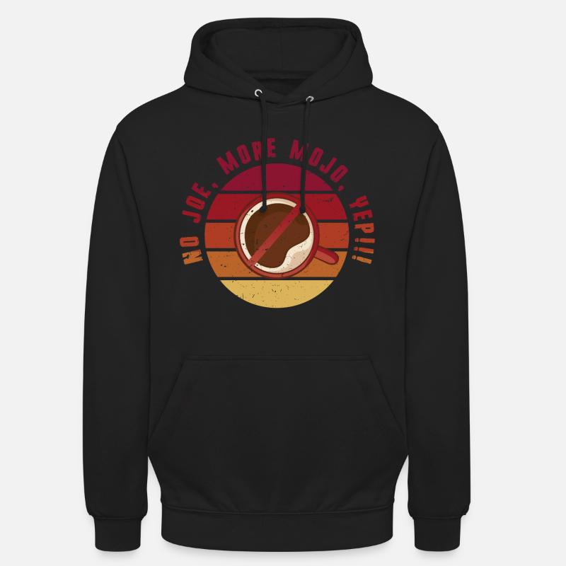 Coffee withdrawal decaffeinated ex-coffee drinker - Unisex Hoodie - black