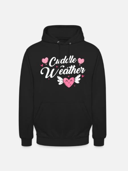 Liebe Umarmung Kinder - Unisex Hoodie - Schwarz