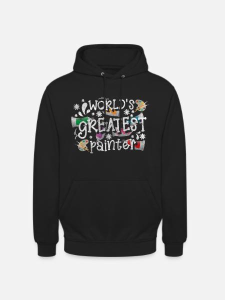 Artist Painting Brush Craft - Unisex Hoodie - black