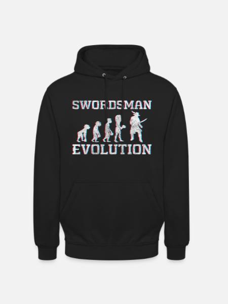 Sword Axe Japan Win - Unisex Hoodie - black