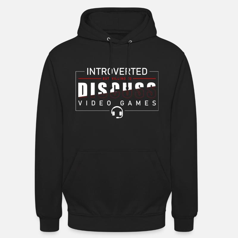 PC Nerd Gamer Graphics - Unisex Hoodie - black