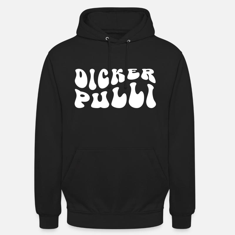 Dicker Pulli - Unisex Hoodie - Schwarz