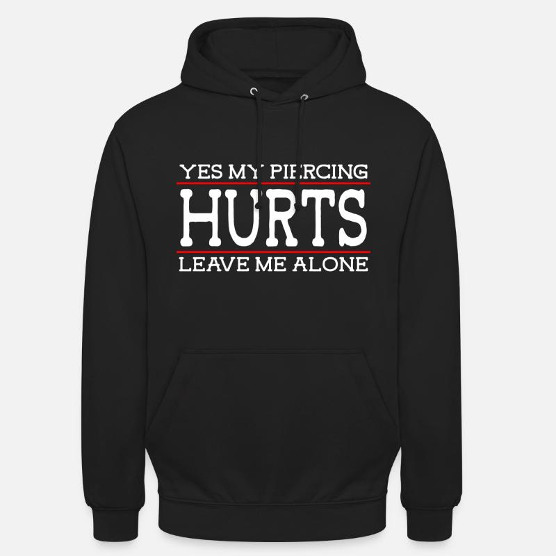 Piercer Piercingstudio - Unisex Hoodie - Schwarz