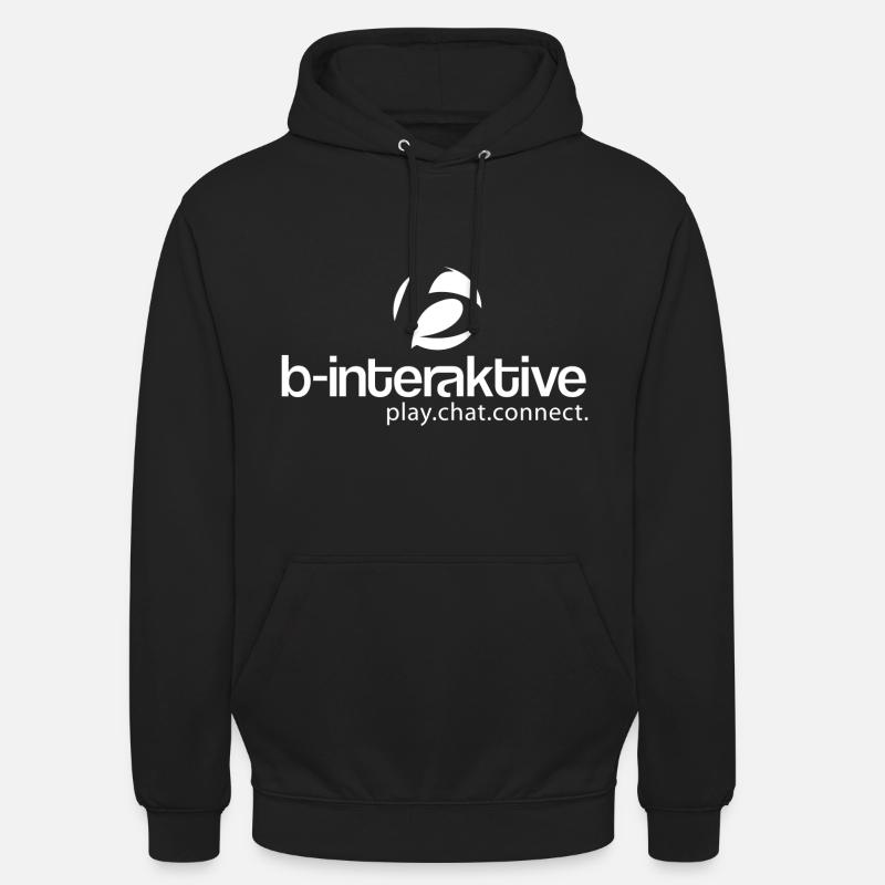 b-interaktive Logo - Unisex Hoodie - Schwarz