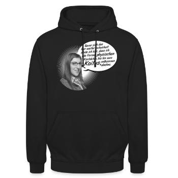 The Big Bang Theory Amy Koitus - Unisex Hoodie - Schwarz - Vorne - Alina (178cm) & Michal (187cm)
