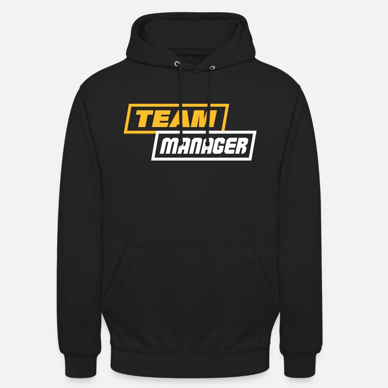 RESPONSABLE D'ÉQUIPE, CADRE - Sweat-shirt à capuche unisexe - noir