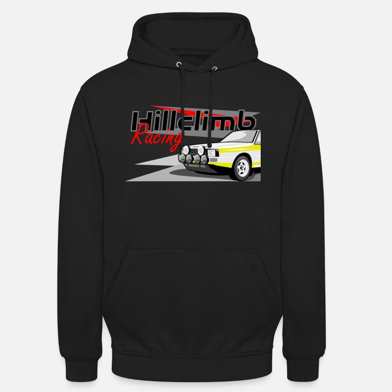 Rallye Quattro Courses de côte - Sweat-shirt à capuche unisexe - noir