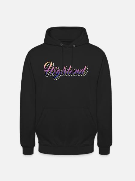 HIghland - Unisex Hoodie - Schwarz