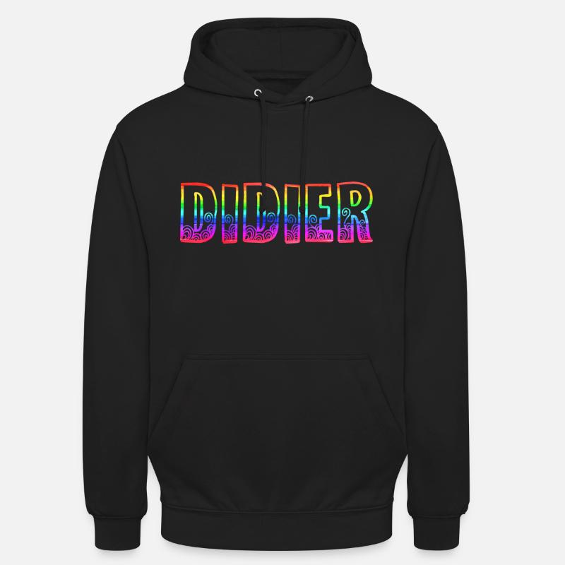 didier rs regenbogen - Unisex Hoodie - Schwarz